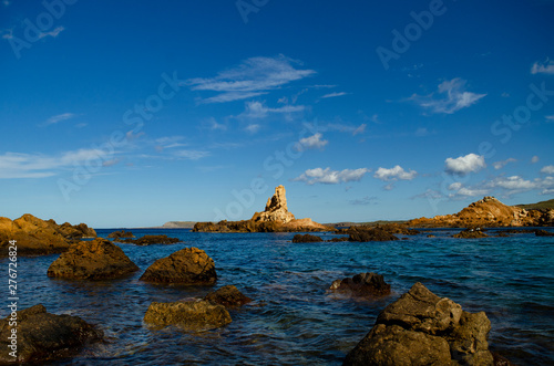 Main rock over the sea