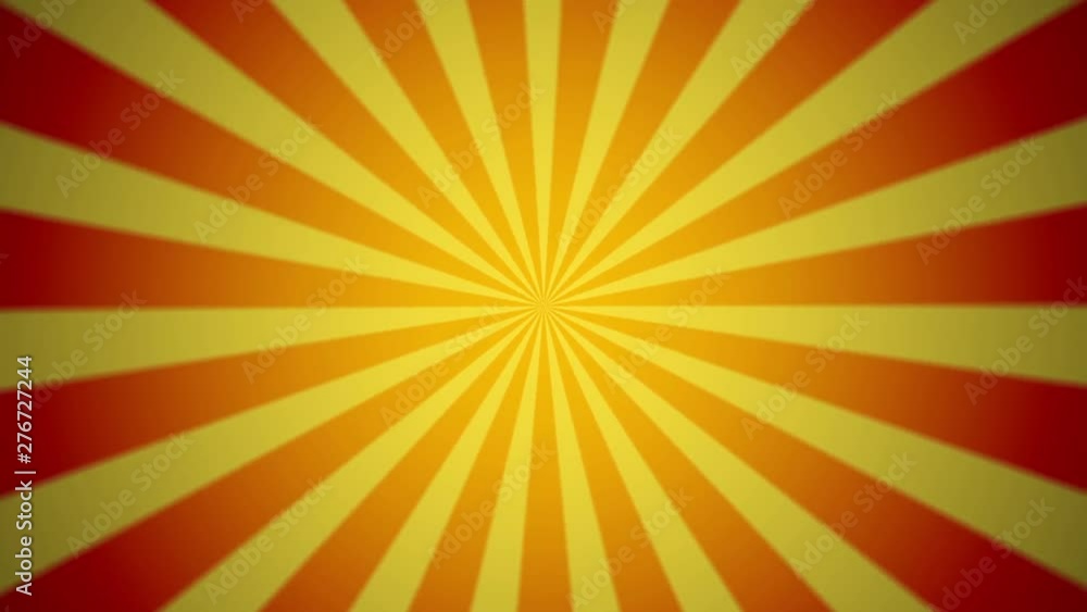 Rotating sunburst background Rotating sunburst background