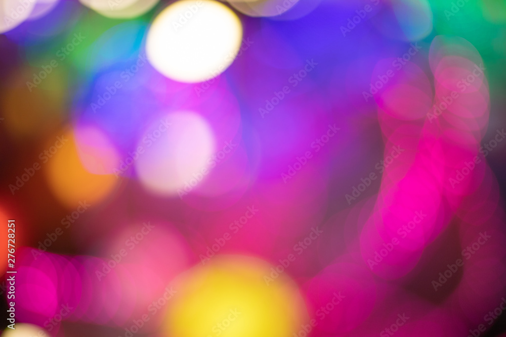abstract bokeh background with lights