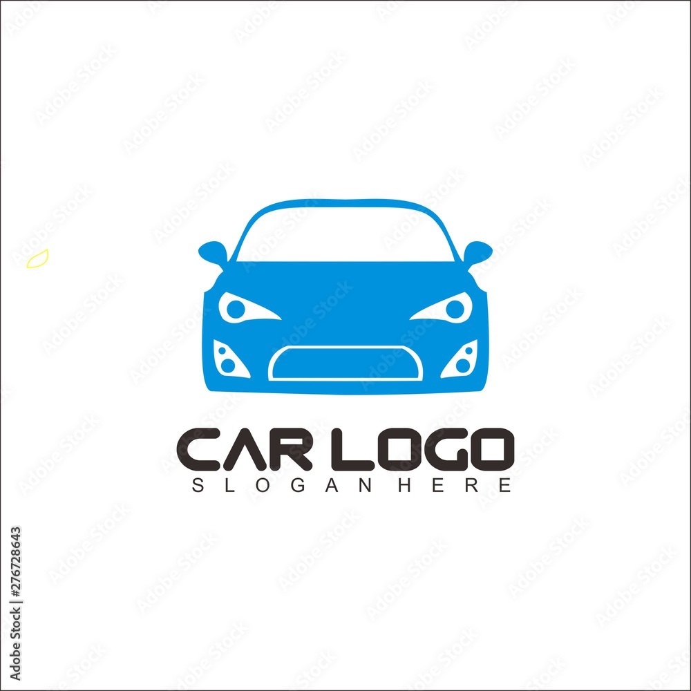 elegant car logo design