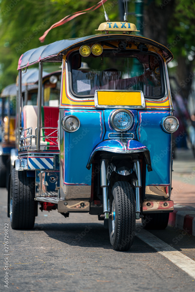 Tuk Tuk, auto-rickshaws in Bangkok