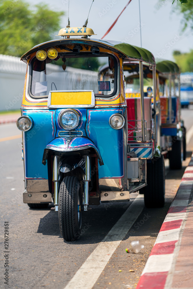 Tuk Tuk, auto-rickshaw in Bangkok
