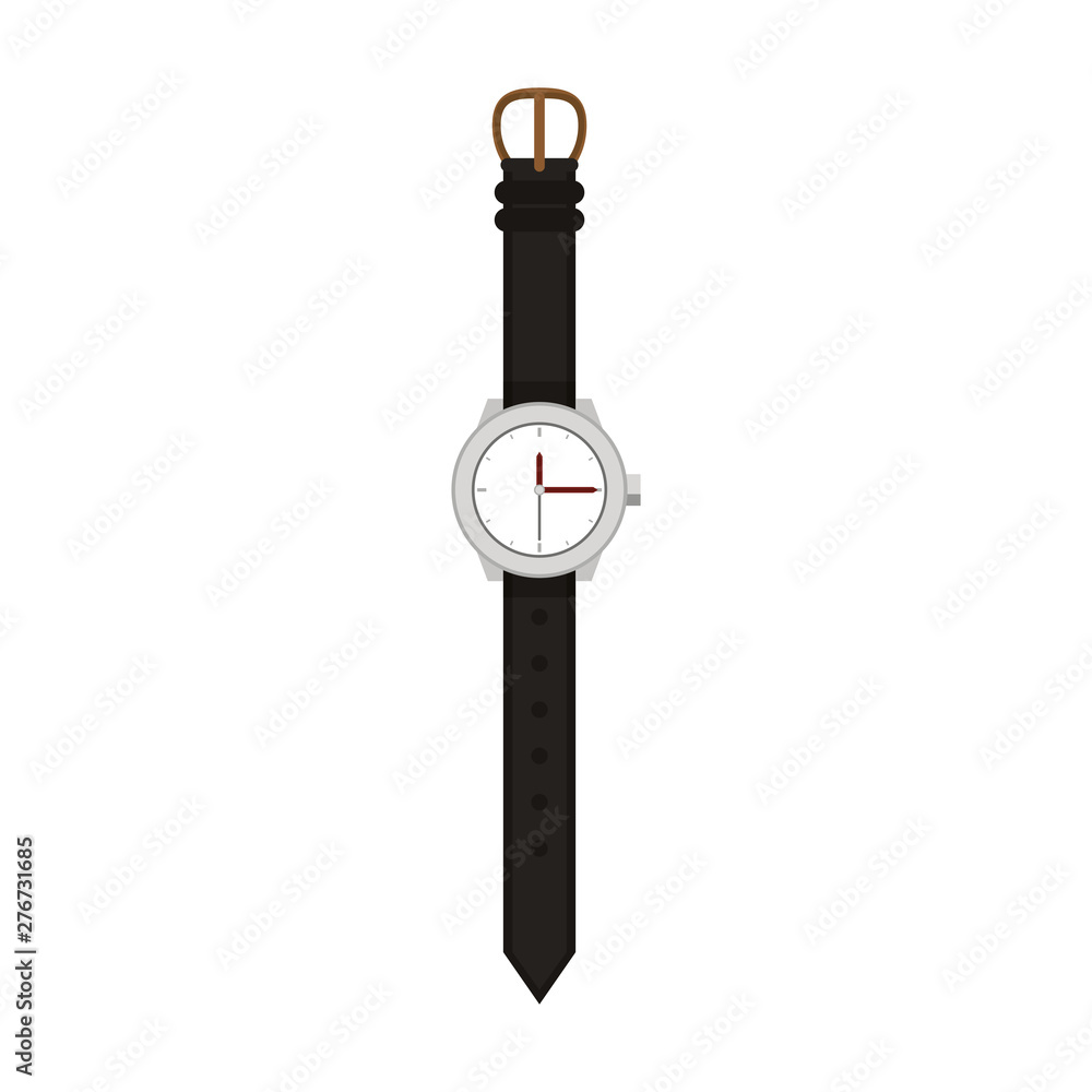 Wristwatch luxury fashion accesory for male vector illustration Wristwatch luxury fashion accesory for male vector illustration