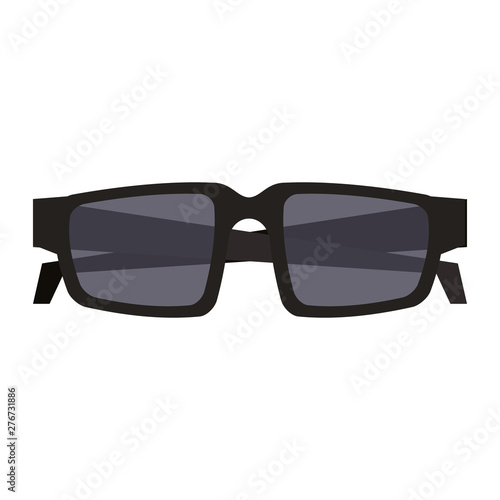 Sunglasses fashion accesory isolated symbol vector illustration