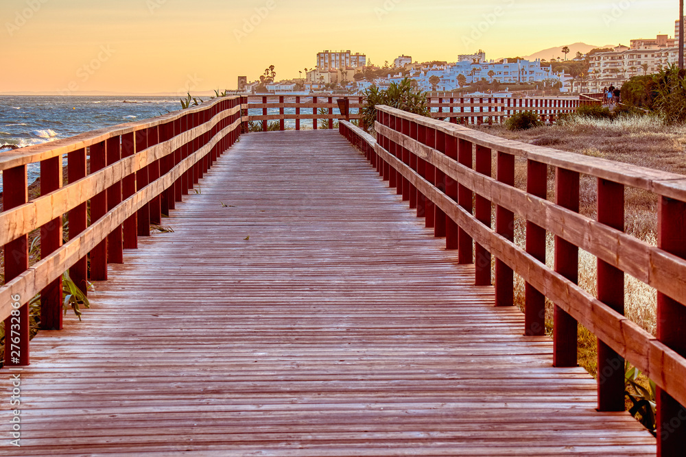 Senda litoral de La Cala de Mijas, Costa del Sol, Málaga Senda litoral de La Cala de Mijas, Costa del Sol, Málaga