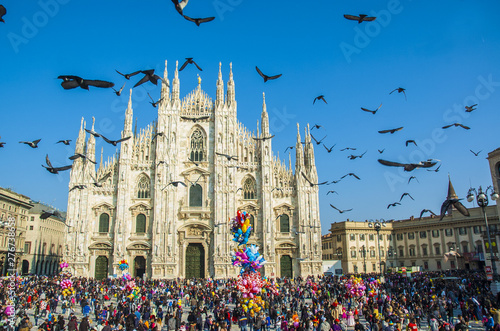 Photography Carnival holiday in Milan Italy