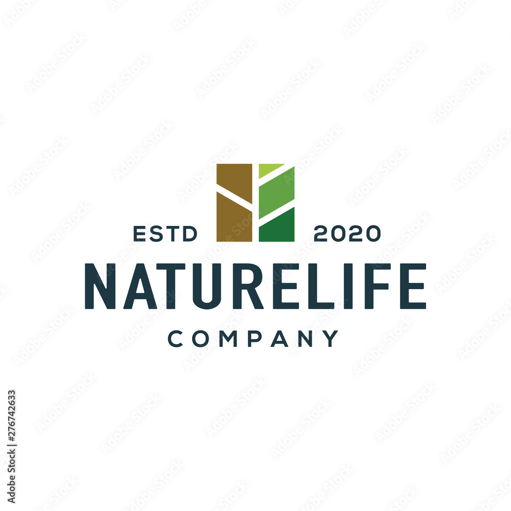 Nature logo design vector. Universal nature logo. Nature logo design vector. Universal nature logo.