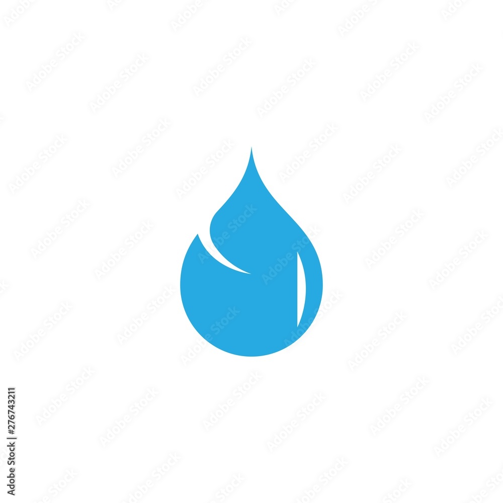 water drop Logo Template vector illustration design water drop Logo Template vector illustration design