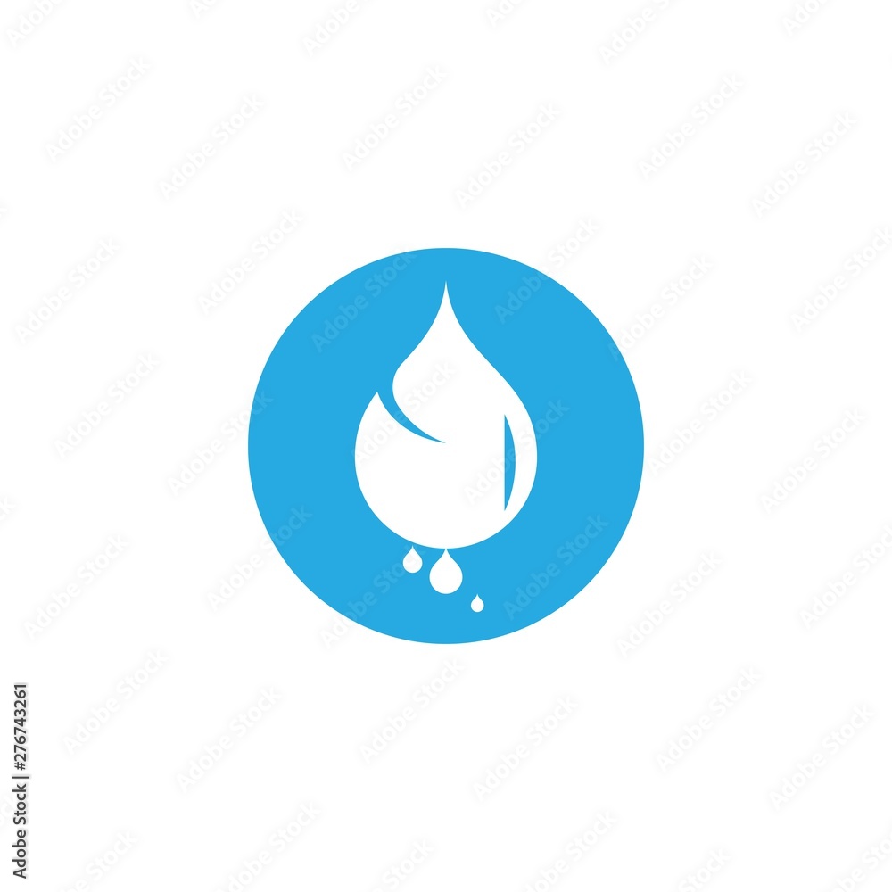 water drop Logo Template vector illustration design water drop Logo Template vector illustration design