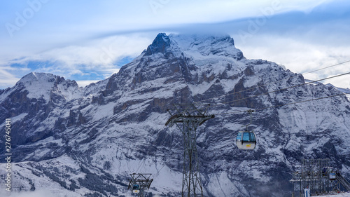 Cable in Grindelwald Switzerland