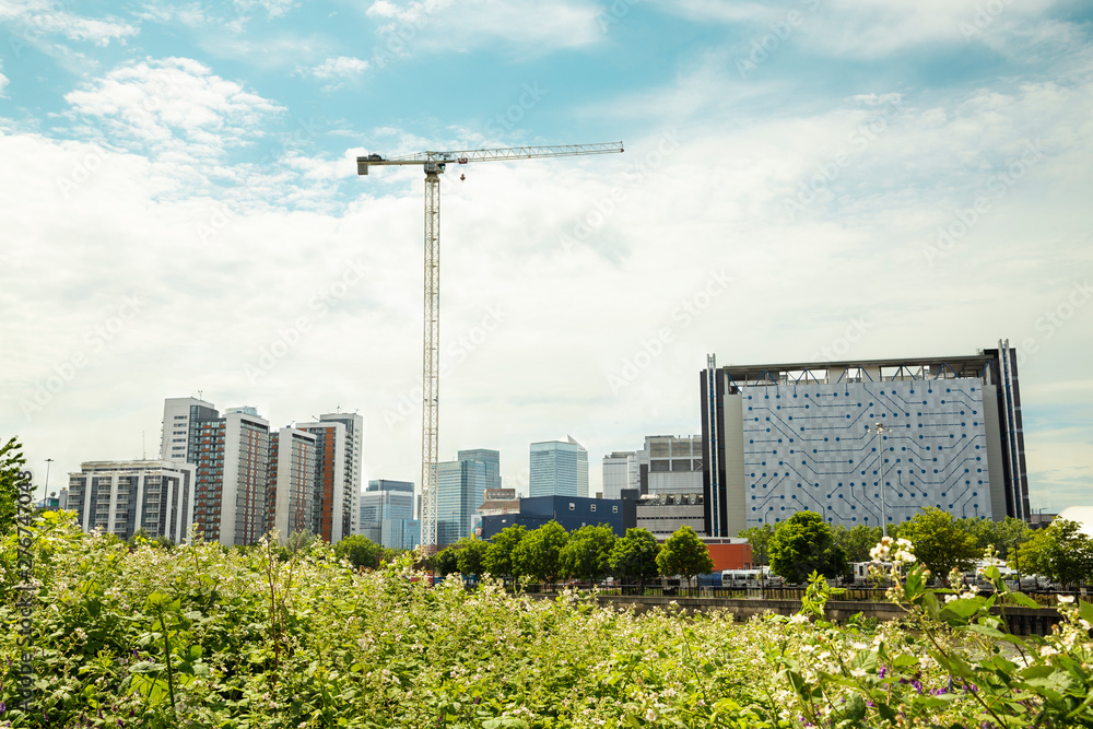 High-rise multi apartments building structures estate High-rise multi apartments building structures estate