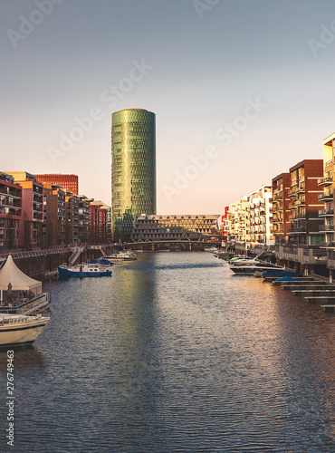 Westhafentower in Frankfurt