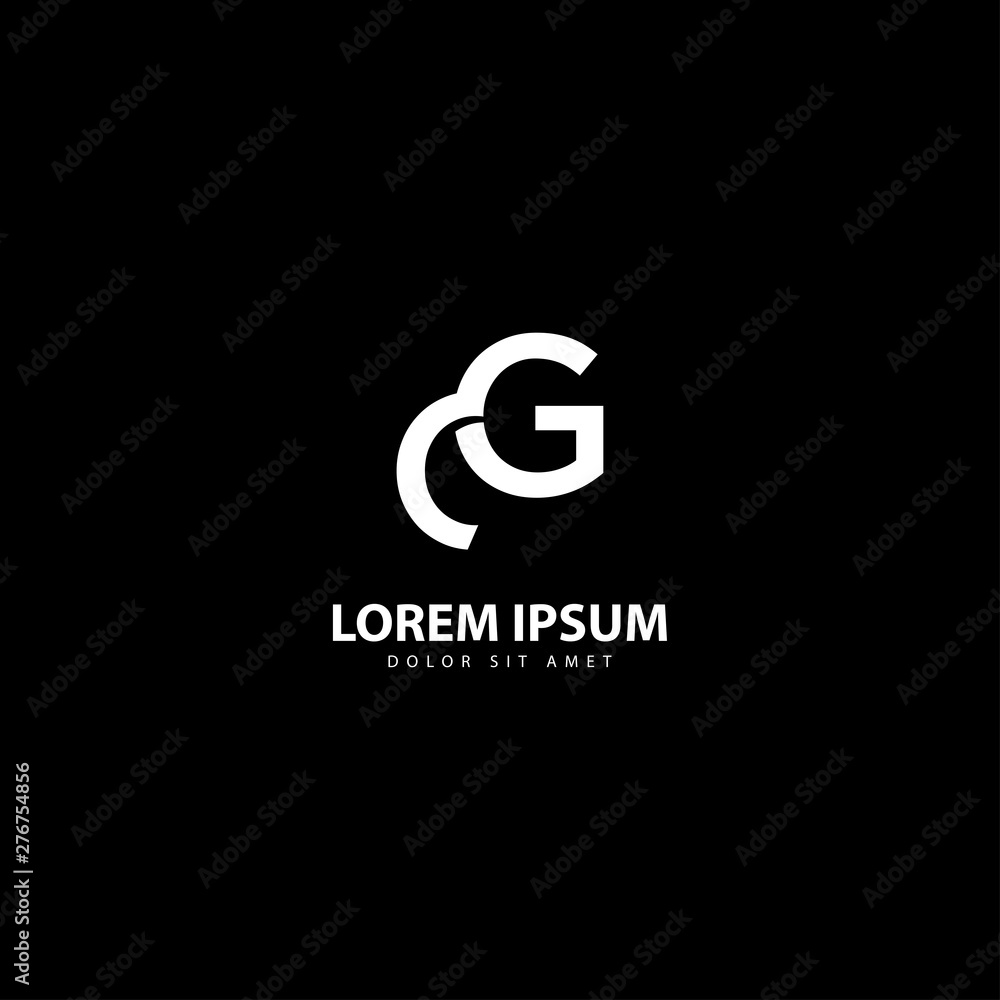 Letter G Logo. G Letter Design Vector with White Colors Letter G Logo. G Letter Design Vector with White Colors