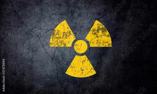 radiation hazard sign photo