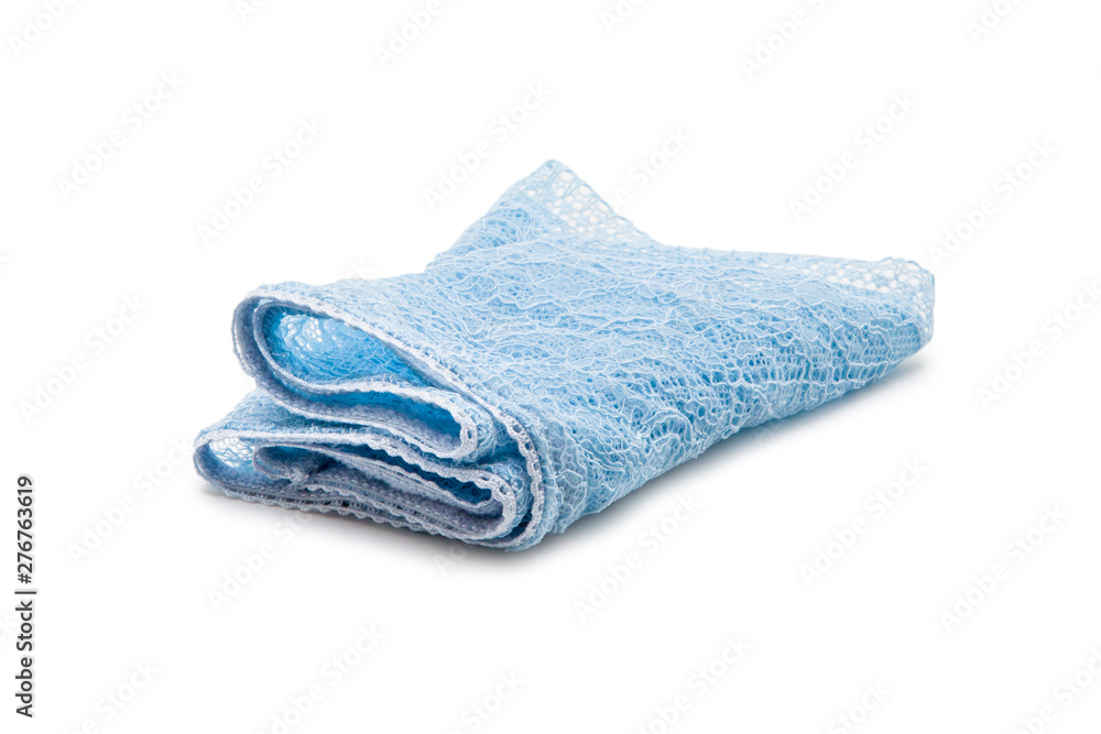 Blue panties isolated on white Blue panties isolated on white