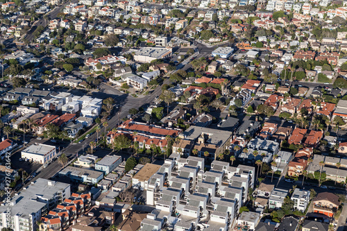 Aerial view of apartments, ...