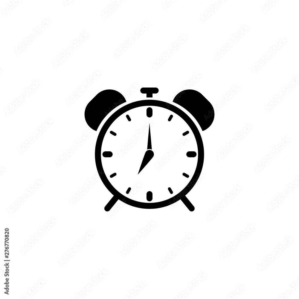 alarm clock ringing icon modern design illustration - Vector alarm clock ringing icon modern design illustration - Vector