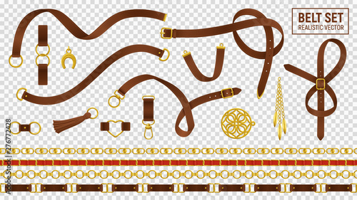 Belt Transparent Set