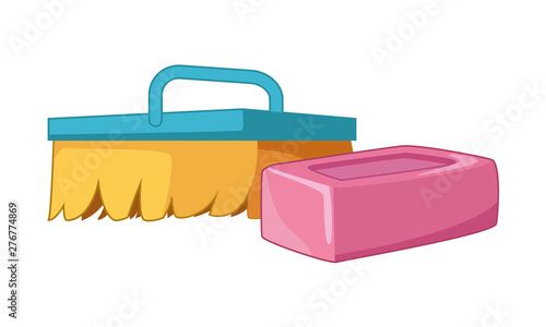 cleaning and hygiene equipment icons