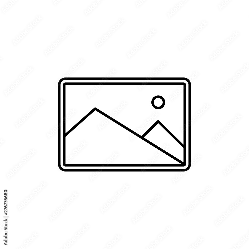 Picture Image Icon Vector Illustration - Vector Picture Image Icon Vector Illustration - Vector
