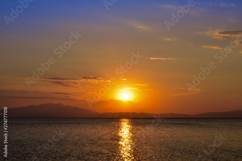 Sunset on the sea © Milkica