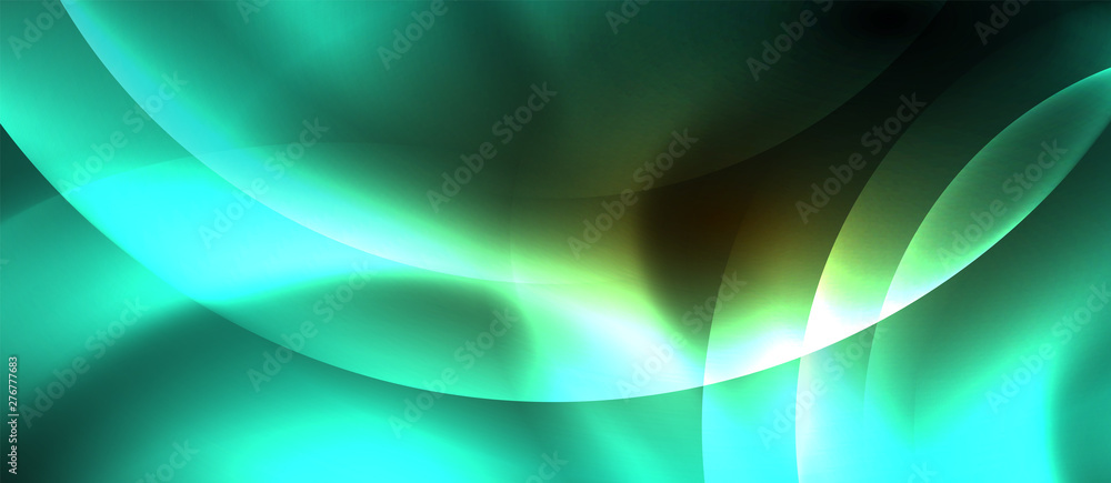 Shiny neon circles abstract background Shiny neon circles abstract background