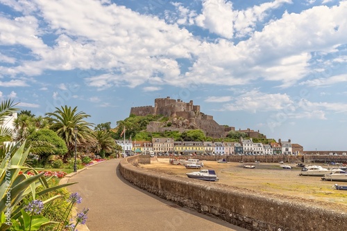 Gorey, or Mont Orgueil, Castle in Jersey.