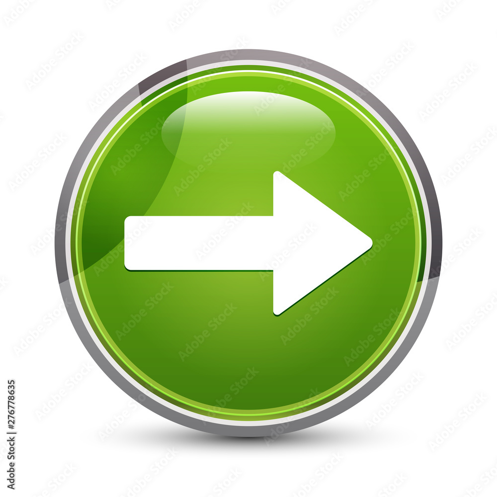 Next arrow icon elegant green round button vector illustration Next arrow icon elegant green round button vector illustration