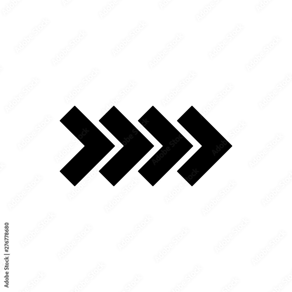 Fototapeta premium arrow icon template vector illustration logo - vector