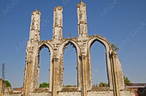 Saint Omer, le rovine dell'Abbazia di Saint Bertin - Pas-de-Calais, Hauts-de-France	 photo