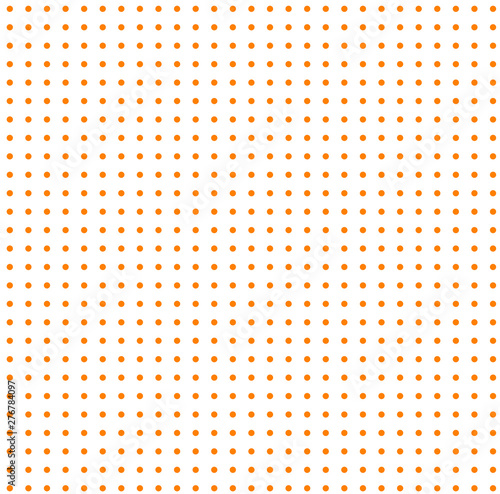 Orange dots on white background   