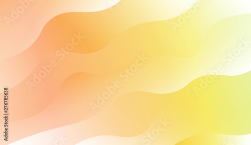 Wave Modern Background. For Your Design Wallpaper, Presentation, Banner, Flyer, Cover Page, Landing Page. Vector Illustration with Color Gradient.