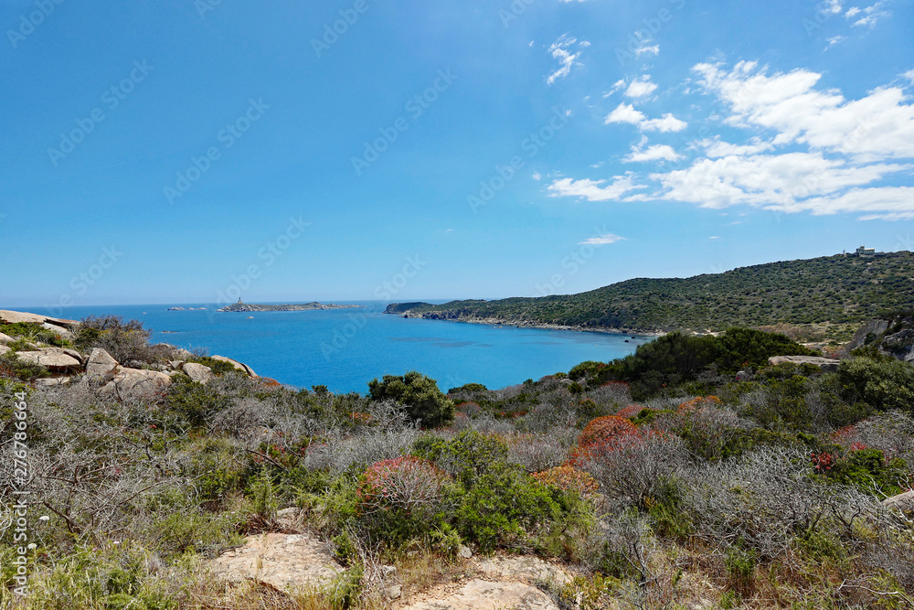 Sardinien Villasimius Landschaft an der Küste Sardinien Villasimius Landschaft an der Küste
