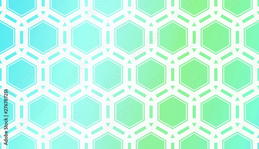 Pattern With Polygonal Geometric Elements. Vector Illustration. Template For Wallpaper, Interior Design, Decoration, Scrapbooking Page. Gradient Background Pattern With Polygonal Geometric Elements. Vector Illustration. Template For Wallpaper, Interior Design, Decoration, Scrapbooking Page. Gradient Background