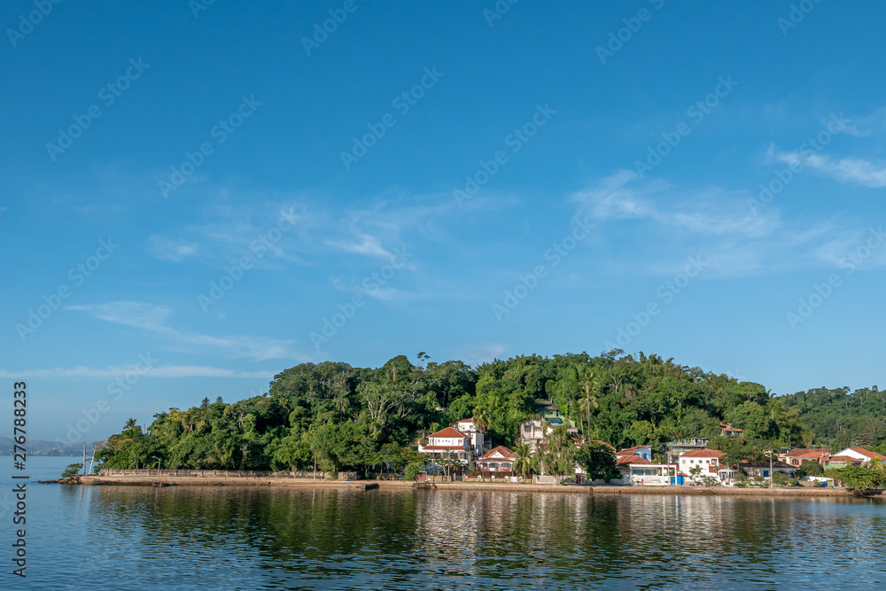 Paqueta Island landscape on a beautiful morning