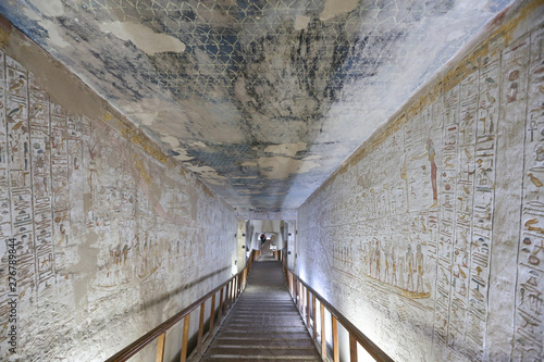 Tomb in Valley of the Kings, Luxor, Egypt photo