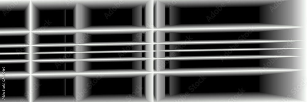 Fototapeta premium Digital Art, abstract three-dimensional objects with soft lighting, Germany