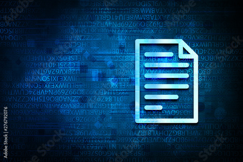 Page icon abstract blue background illustration design