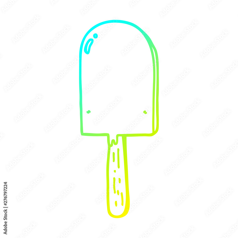 cold gradient line drawing cartoon lollipop cold gradient line drawing cartoon lollipop