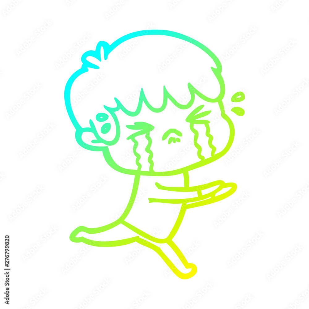 cold gradient line drawing cartoon boy crying cold gradient line drawing cartoon boy crying