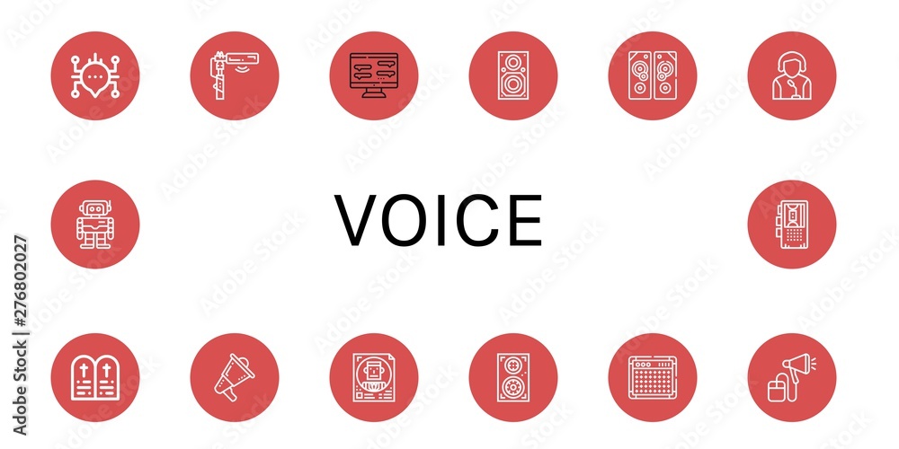 Set of voice icons such as Chat, Microphone, Speaker, Sound system, Commandments, Megaphone, Politician, Speakers, Amplifier, Robotics, Dictaphone , voice Set of voice icons such as Chat, Microphone, Speaker, Sound system, Commandments, Megaphone, Politician, Speakers, Amplifier, Robotics, Dictaphone , voice