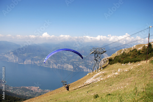 Paragliding am Gardasee