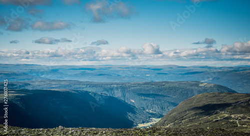 Fototapeta Naklejka Na Ścianę i Meble -  Gaustatoppen Scandinavia Skandynawia Norway Norge Norwegia Telemark Rjukan	