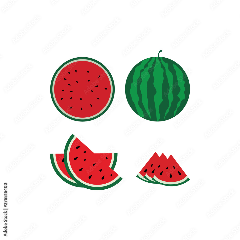 Watermelon Fruit Vector Watermelon Fruit Vector