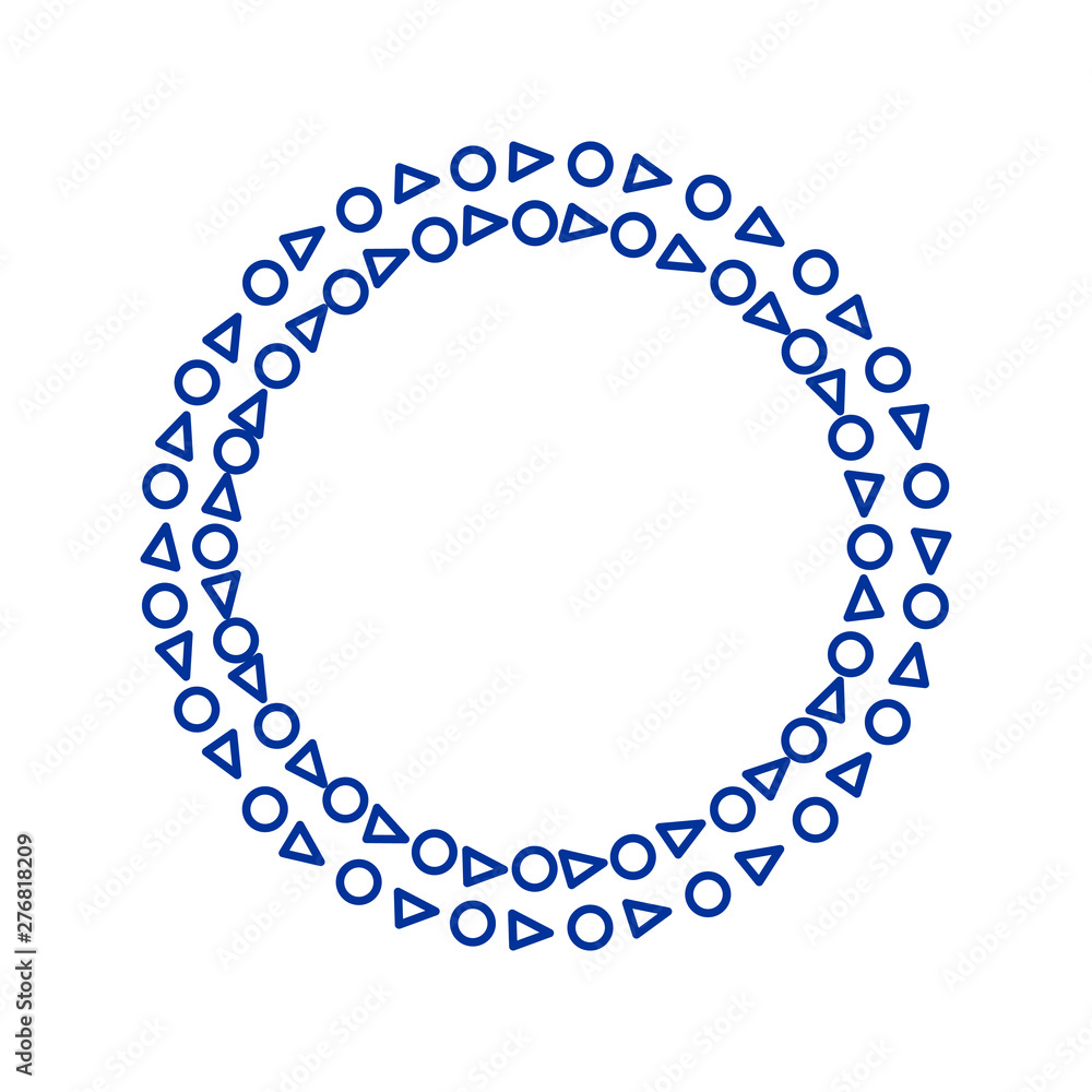 Decorative line art frames for design template Decorative line art frames for design template