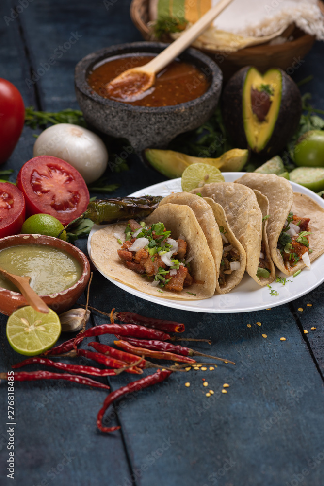 Tacos de Ollita cultura mexicana Stock Photo | Adobe Stock