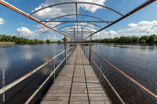 Floating Boat Dock on the Ouachita River