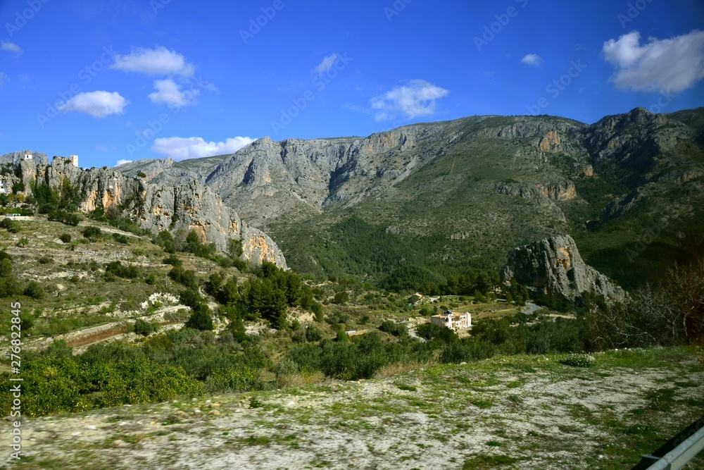 Guadalest Valley and Mountain View Guadalest Valley and Mountain View
