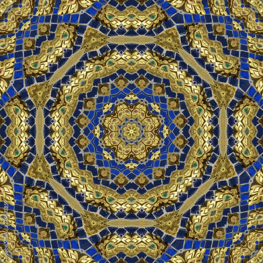 Creative for background.Floral fantasy style ornament.For fabric, print, carpet ornaments Persian relief. Finish stained glass in the Oriental style. Art graphics Creative for background.Floral fantasy style ornament.For fabric, print, carpet ornaments Persian relief. Finish stained glass in the Oriental style. Art graphics