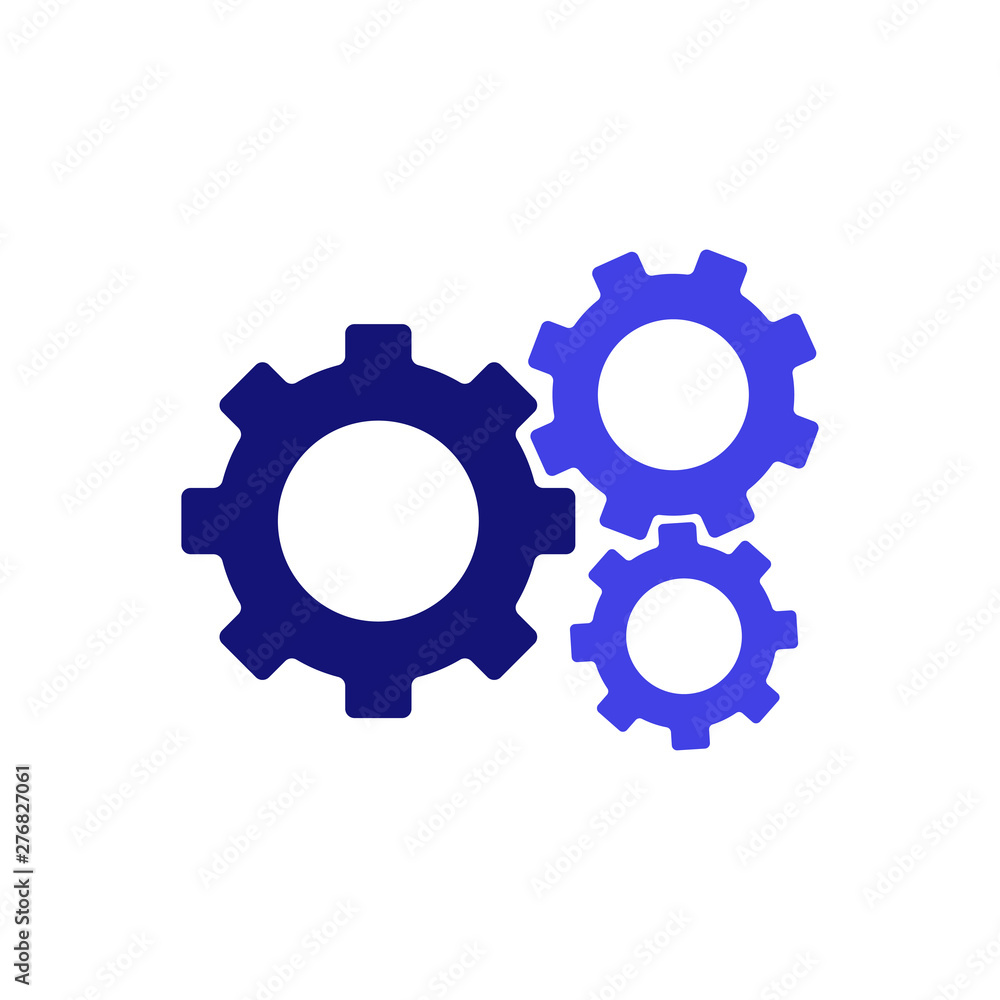 Gear symbol icon vector illustration Gear symbol icon vector illustration